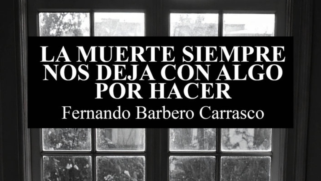 La poesía como tarea inconclusa: Fernando Barbero Carrasco presenta "La muerte siempre nos deja con algo por hacer"