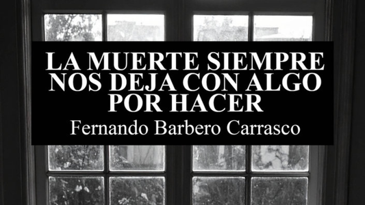 La poesía como tarea inconclusa: Fernando Barbero Carrasco presenta "La muerte siempre nos deja con algo por hacer"